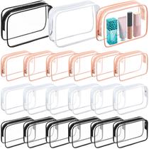Bolsa de higiene Cunno Clear aprovada pela TSA, 60 unidades para mulheres e homens