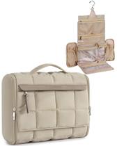 Bolsa de higiene de viagem BAGSMART extra grande para mulheres marrom