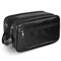 Bolsa de higiene de viagem BNSPOCKET de couro personalizado para homens