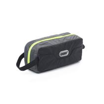 Bolsa de higiene de viagem GOX Dopp Kit Case ultraleve de nylon preta Bolsa de higiene de viagem GOX Dopp Kit Case ultraleve de nylon preta