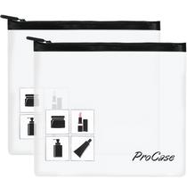 Bolsa de higiene de viagem ProCase TSA aprovada pela TSA, tamanho de um quarto Bolsa de higiene de viagem ProCase TSA aprovada pela TSA, tamanho de um quarto