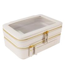 Bolsa de higiene de viagem SANHECUN Clear Carry on White SHC-TL-2