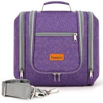 Bolsa de higiene de viagem suspensa COOSKY, 6 compartimentos, roxa Bolsa de higiene de viagem suspensa COOSKY, 6 compartimentos, roxa
