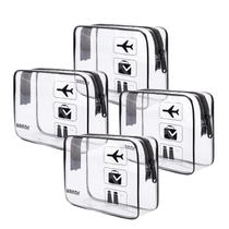 Bolsa de higiene de viagem WANDF TSA aprovada pela TSA para homens e mulheres Bolsa de higiene de viagem WANDF TSA aprovada pela TSA para homens e mulheres