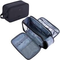 Bolsa de higiene de viagem ZEEMO Extra Large Resistente à Água Preta