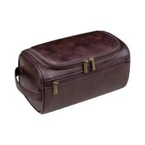 Bolsa de Higiene Grande de Couro - Kit Dopp de Viagem para Homens e Mulheres Bolsa de Higiene Grande de Couro - Kit Dopp de Viagem para Homens e Mulheres