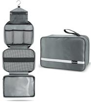 Bolsa de higiene Maliton Large impermeável para viagens cinza