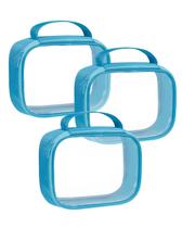 Bolsa de higiene Moyad TSA Approved Clear, pacote com 3 litros Bolsa de higiene Moyad TSA Approved Clear, pacote com 3 litros