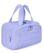 Bolsa de higiene pessoal BAGSMART Travel Lightweight para mulheres roxa