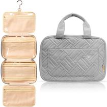 Bolsa de higiene pessoal de viagem BOACAY Hanging para mulheres com bolsa de maquiagem
