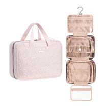 Bolsa de higiene pessoal de viagem Everfun Hanging para mulheres com compartimento à prova de vazamentos