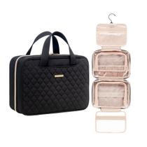 Bolsa de higiene pessoal de viagem Everfun Hanging para mulheres com compartimentos