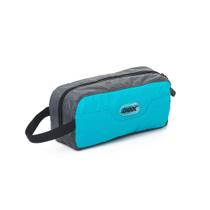 Bolsa de higiene pessoal de viagem GOX Dopp Kit Case ultraleve turquesa