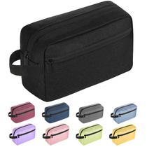 Bolsa de higiene pessoal de viagem Icramsy para mulheres e homens - preta Bolsa de higiene pessoal de viagem Icramsy para mulheres e homens - preta