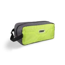 Bolsa de higiene pessoal GOX Premium Dopp Kit Case Travel Verde/Cinza