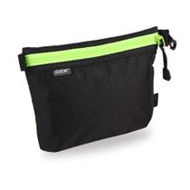 Bolsa de higiene pessoal GOX Ultra Light Carry On com zíper preta Bolsa de higiene pessoal GOX Ultra Light Carry On com zíper preta