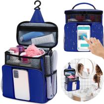 Bolsa de higiene pessoal NOBLIGOAL Travel com gancho suspenso resistente à água Bolsa de higiene pessoal NOBLIGOAL Travel com gancho suspenso resistente à água