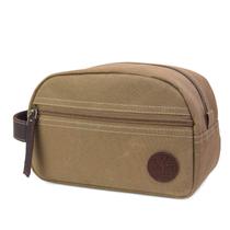 Bolsa de higiene pessoal Timberland Canvas Travel Kit Organizer para homens Bolsa de higiene pessoal Timberland Canvas Travel Kit Organizer para homens