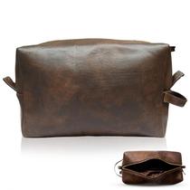 Bolsa de higiene RUBAB MEN Premium Vegan Leather Travel Kit Tan Bolsa de higiene RUBAB MEN Premium Vegan Leather Travel Kit Tan