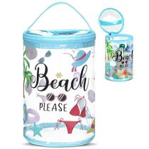 Bolsa de higiene Sanwuta Beach Please Waterproof PVC 15x22,8cm