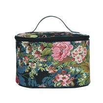 Bolsa de higiene Signare Tapestry Makeup Organizer com design de peônia Bolsa de higiene Signare Tapestry Makeup Organizer com design de peônia