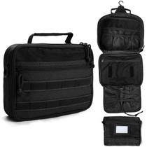 Bolsa de higiene SMONT para homens Travel Hanging Shaving Black