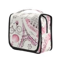 Bolsa de higiene suspensa AUUXVA Paris Eiffel Tower para mulheres