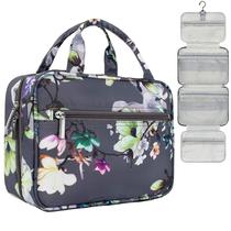 Bolsa de higiene suspensa, bolsa de viagem PAVILIA, resistente à água, cinza Bolsa de higiene suspensa, bolsa de viagem PAVILIA, resistente à água, cinza