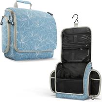 Bolsa de higiene suspensa de viagem VENTURE 4TH para mulheres e homens azul