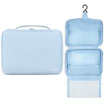 Bolsa de higiene suspensa KAZAY com bolsa aprovada pela TSA azul