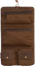 Bolsa de higiene suspensa KoMalc Premium Buffalo Leather Travel