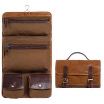 Bolsa de higiene suspensa KoMalc Premium Buffalo Leather Yellow