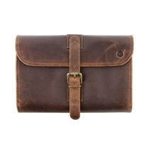 Bolsa de higiene suspensa Moonster Leather para homens e mulheres