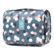 Bolsa de higiene suspensa Narwey Travel Makeup Organizer Blue
