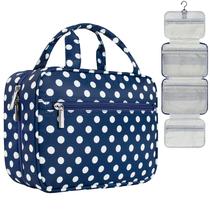 Bolsa de higiene suspensa PAVILIA Travel Bag Water Resistant Navy