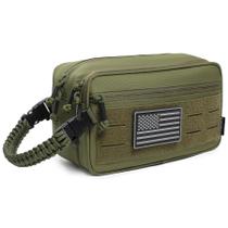 Bolsa de higiene tática Lemubeane Dry Wet Separate Dopp Kit