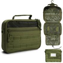 Bolsa de higiene tática SMONT para homens Army Green