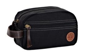Bolsa de higiene Timberland Canvas Travel Kit Organizer preta Bolsa de higiene Timberland Canvas Travel Kit Organizer preta