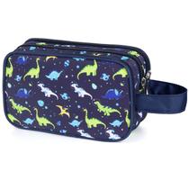 Bolsa de higiene Vipdeal Dinosaur Kids para meninos Waterproof Navy
