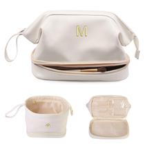 Bolsa de higiene Vogewood Initial Grande Bolsa de maquiagem para mulheres Bolsa de higiene Vogewood Initial Grande Bolsa de maquiagem para mulheres