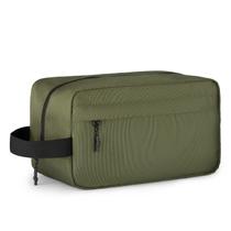 Bolsa de higiene Vorspack Hanging Dopp Kit para homens, verde militar