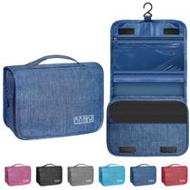 Bolsa de higiene YEMEDA Travel Waterproof com gancho 1L azul marinho