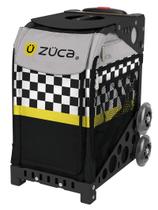Bolsa de Inserção Esportiva Zuca SK8ter Block com Estrutura Esportiva, Preta com Rodas Piscantes