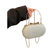 Bolsa De Jantar Elegante Com Lantejoulas, Luxo Leve, Alta Qualidade, Bolsa De Ombro Único Com
