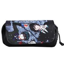 Bolsa de lápis Black Butlers Sebastians Michaelis para crianças Bolsa de lápis Black Butlers Sebastians Michaelis para crianças