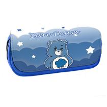 Bolsa de lápis Cares Bears Anime Caixa de lápis poliéster impermeável