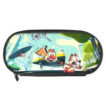 Bolsa de lápis Chips and Dales Caixa de lápis Anime Oxford 20x5x10cm