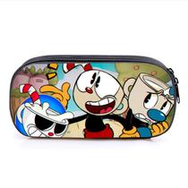 Bolsa de lápis Cupheads Big Capacity Oxford Waterproof 21,5 x 10 x 5,5 cm Bolsa de lápis Cupheads Big Capacity Oxford Waterproof 21,5 x 10 x 5,5 cm