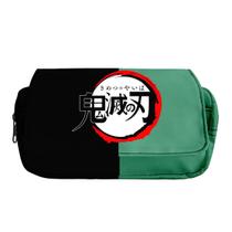 Bolsa de lápis Demons Slayers Kamados Tanjirous Polyester