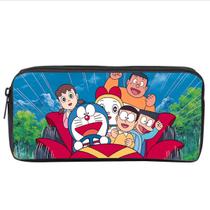 Bolsa de lápis Doraemons Nobitas Nobis Anime Oxford Waterproof Bolsa de lápis Doraemons Nobitas Nobis Anime Oxford Waterproof